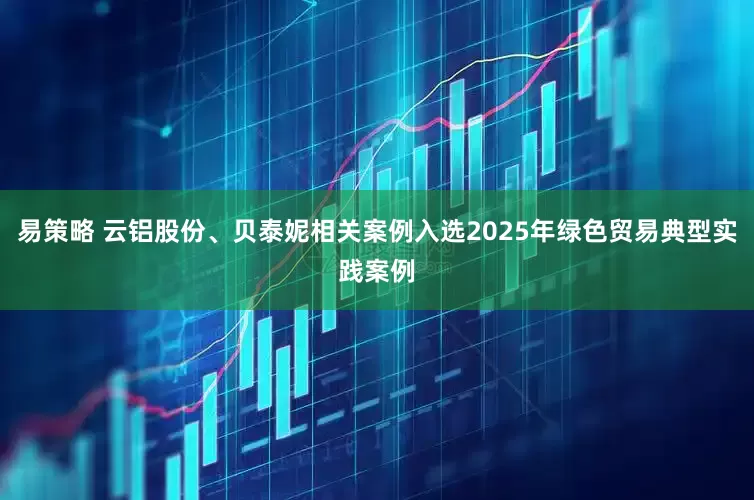 易策略 云铝股份、贝泰妮相关案例入选2025年绿色贸易典型实践案例